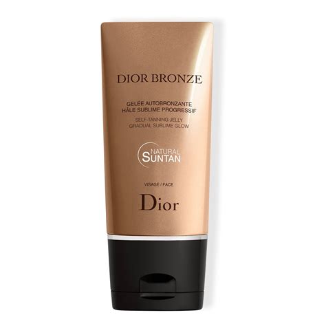 dior bronze autoabbronzante|Dior Bronze Gelée autobronzante hâle sublime progressif visage .